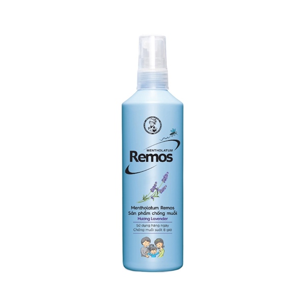 Xịt xua muỗi Remos lavender 60ml - Rohto/VN