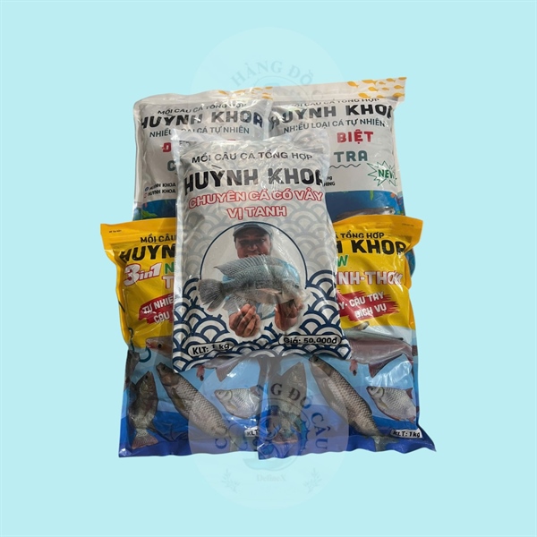 Combo 5 gói Huỳnh Khoa 1 tanh 2 thơm 2 tra
