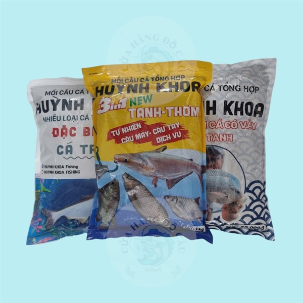 Combo 3 gói Huỳnh Khoa 3 loại 1kg
