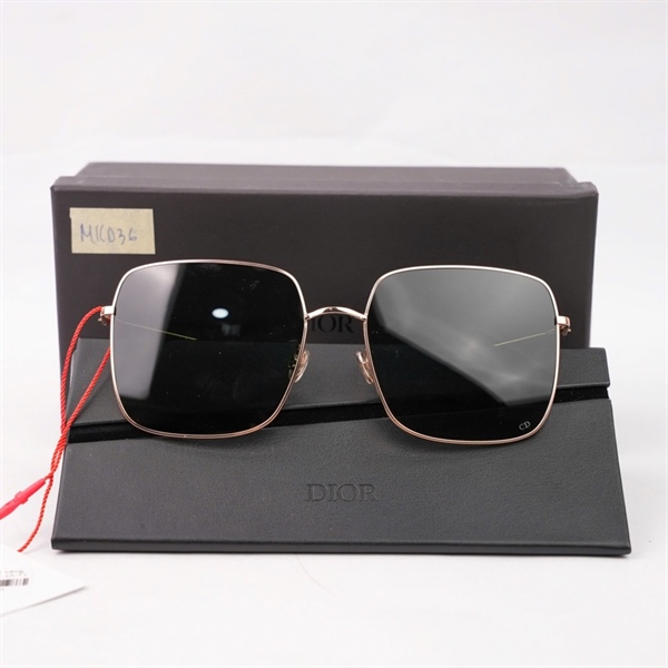 Kính Dior đen viền vàng DDB07 (59-18-145) (A-T) KG+