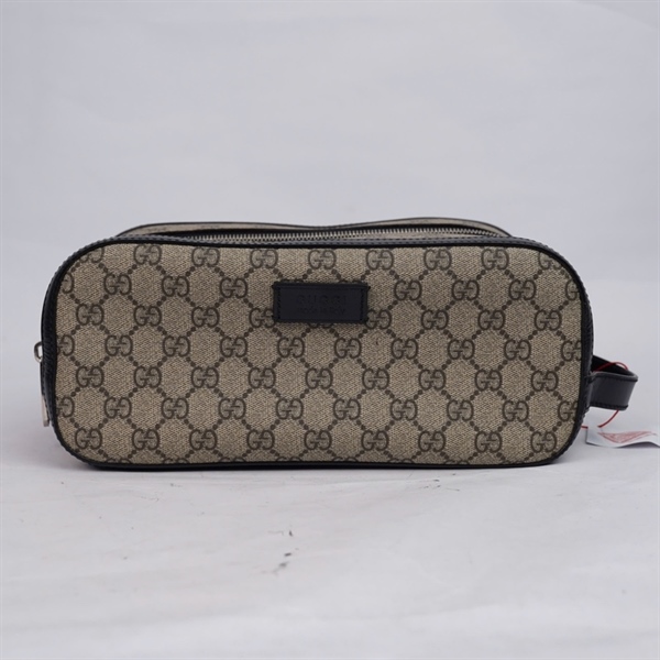 Túi GG Toiletry xám (406395-520981) sz27 (TL) KG+