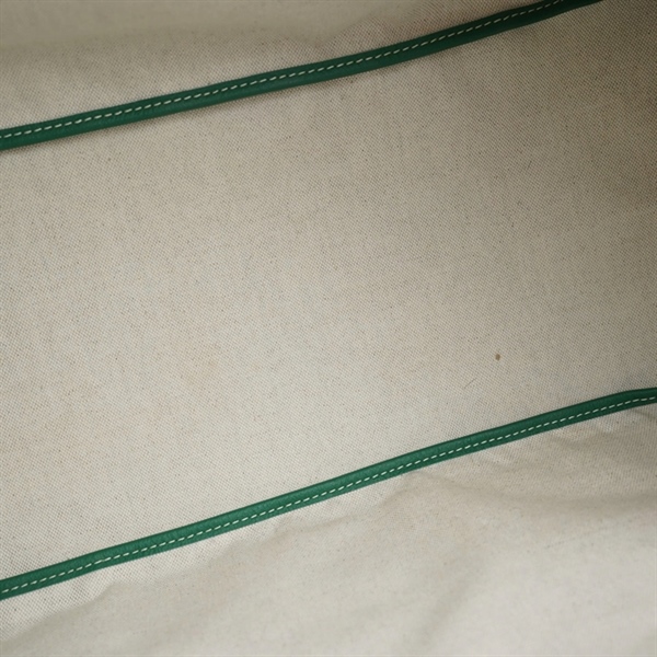 Túi Goyard Tote xanh kèm ví sz34 KG+