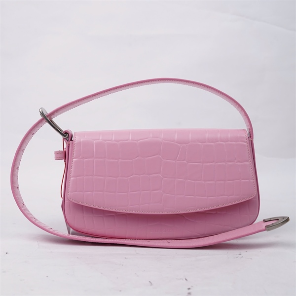 Túi Balenciaga hồng sz24 (TL) KG+