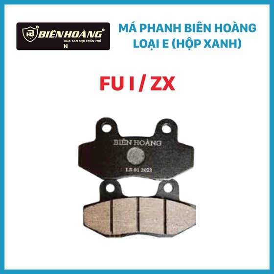 [W ZX] - Má phanh đĩa ZX / FU I (E, xanh) (Biên Hoàng)