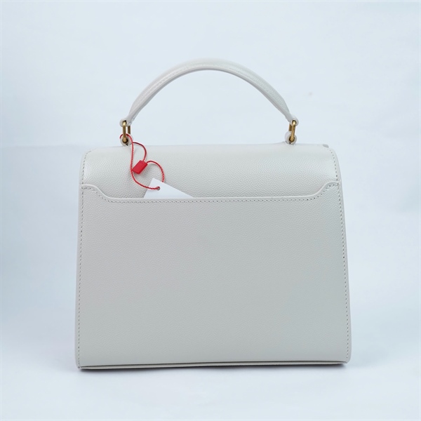 Túi YSL trắng (ARS623930.0424) sz20 (LN) KG+