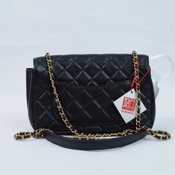 Túi Chanel đen (24427188) sz20 (A-T) KG+