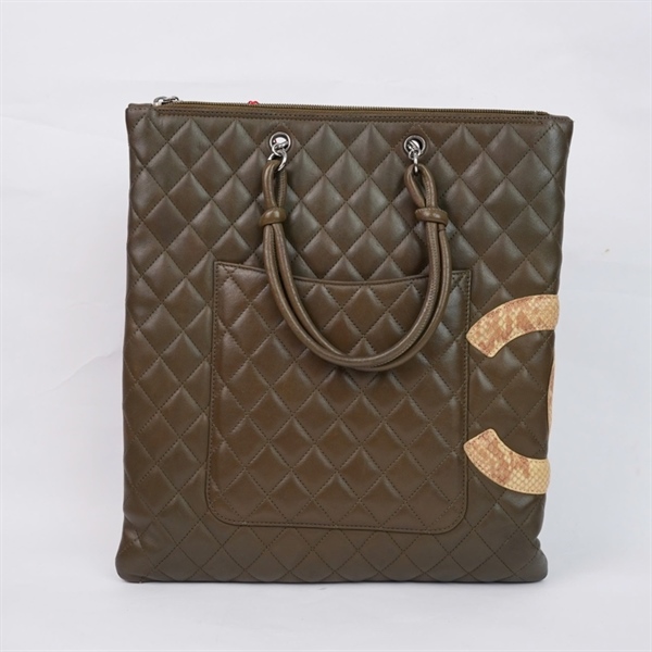 Túi Chanel Tote xanh (9841253) sz31 (HN) KG+