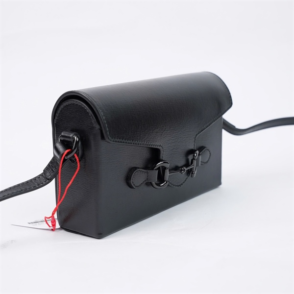 Túi GG Horsebit 1955 đen (699296-2184) sz18 (TL) KG+