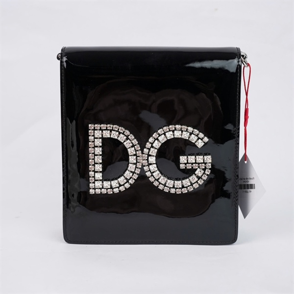Túi D&G đen đính đá sz16 (HN) KG+