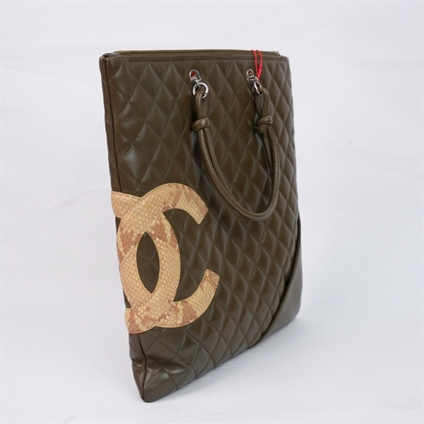 Túi Chanel Tote xanh (9841253) sz31 (HN) KG+