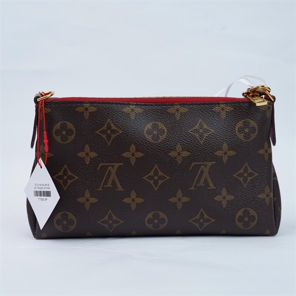 Túi LV hoa nâu viền đỏ (CA1138) sz21 (A-T) KG+