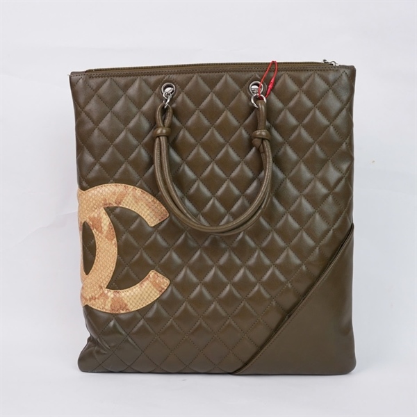 Túi Chanel Tote xanh (9841253) sz31 (HN) KG+