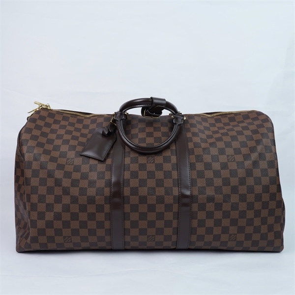 Túi LV Keepall ô vuông nâu sz55 (TL) KG+