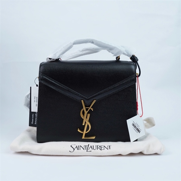 Túi YSL đen (MAL623930.0621) sz20 (LN) KG+