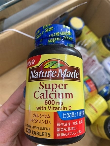Viên uống canxi Nature Made 600mg