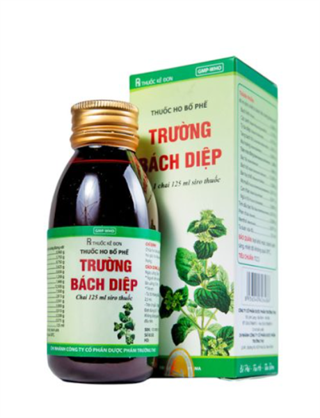 Thuốc ho bổ phế Trường bách diệp 125ml - Trường Thọ