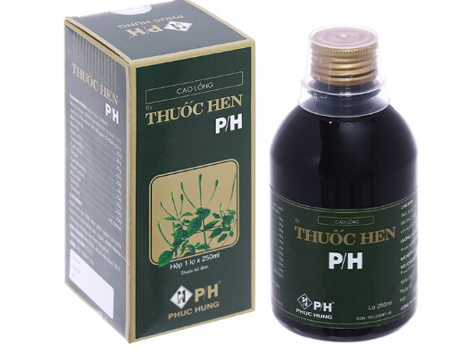 Thuốc hen PH 250ml (K*40lọ) - Phúc Hưng