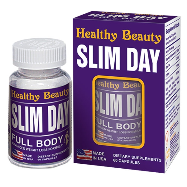 HB Slim day (Giảm cân) (Lọ*60viên) - Mỹ