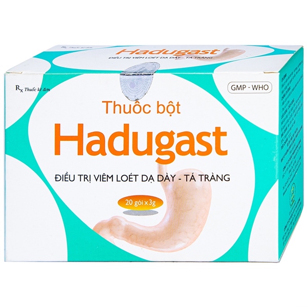 Hadugast (Điều trị viêm loét dạ dày - tá tràng) (H*20gói) - Hải Dương