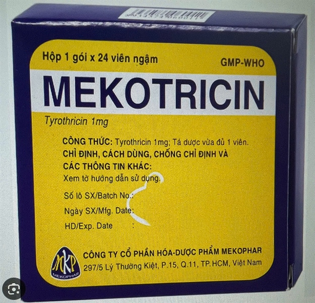 Mekotricin (H*46Hbé*24viên) - Mekophar