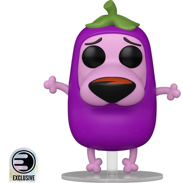 Funko POP! Animation: Courage the Cowardly Dog – The Great Eggplant Courage #2009 (Limited Edition)
