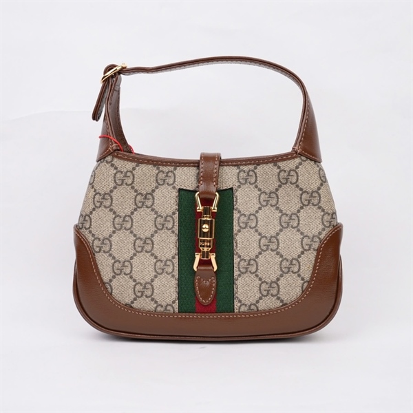 Túi GG Jackie 1961 xám (I033705550) sz19 (MV) KG+