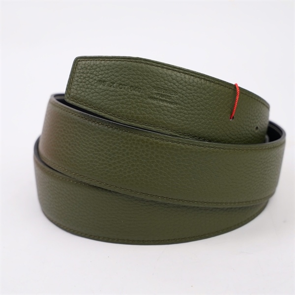 Thắt lưng Hermes xanh bản 4cm dài 119cm (MV) KG+