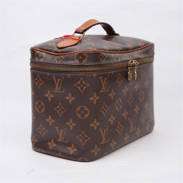 Túi LV Nice hoa nâu kèm lót form (PL3199) sz23 (MV) KG+