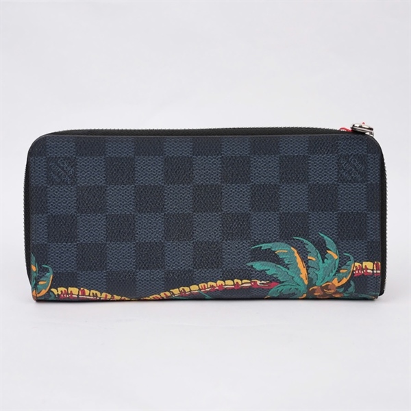 Ví LV ô vuông đen in hình (MV) KG+