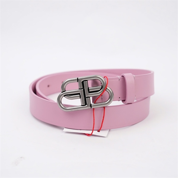 Thắt lưng Balenciaga hồng 2,5x89cm (MV) KG+