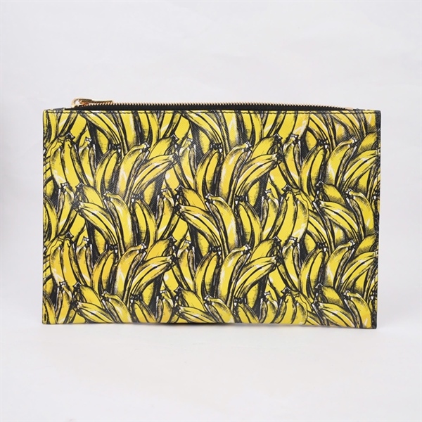 Túi Prada Clutch vàng sz28 (MV) KG+