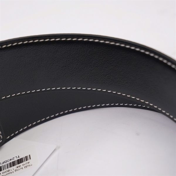 Thắt lưng Hermes xanh bản 4cm dài 119cm (MV) KG+