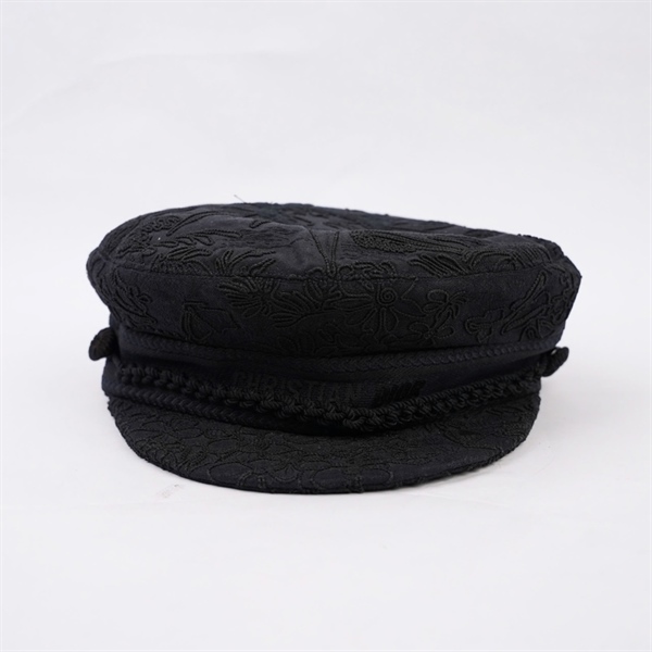 Mũ Dior nồi đen có vành in họa tiết (MV) KG+