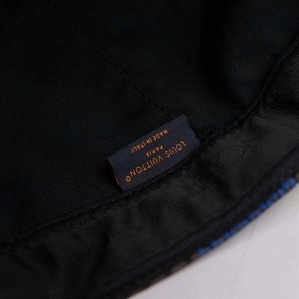 Mũ LV ô vuông xanh đen (MV) KG+