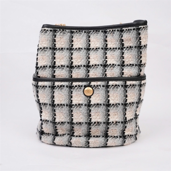 Túi Chanel xám (X3HU18X5) sz22 KG+