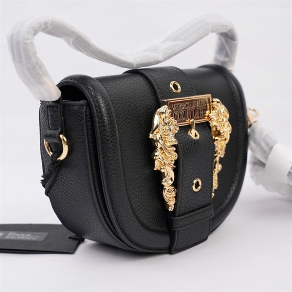 Túi Versace đen sz18 (MV) KG+