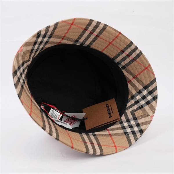 Mũ BBR nâu kẻ sọc lòng đen (MV) KG+