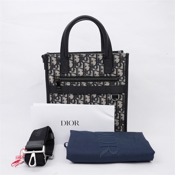 Túi Dior Tote xanh(16-BO-0293) sz21 (MV) KG+