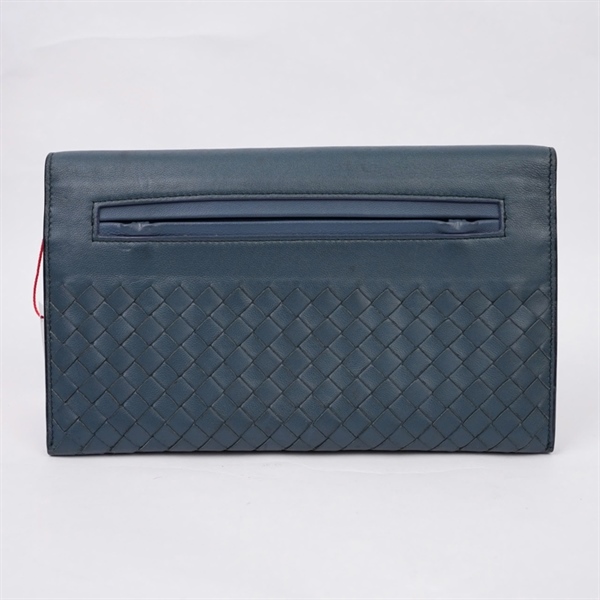 Ví Bottega xanh pha đen (MV) KG+