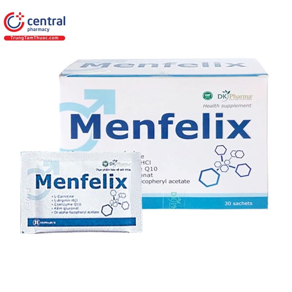 Menfelix (Hỗ trợ tăng cường sinh lý nam) (Hộp 30 gói) - DK Pharma