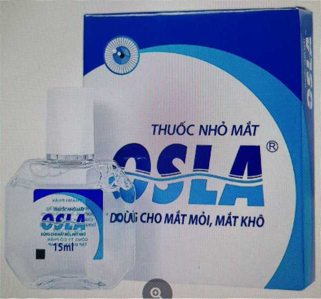 Thuốc nhỏ mắt Osla 15ml - NPP Pha nam