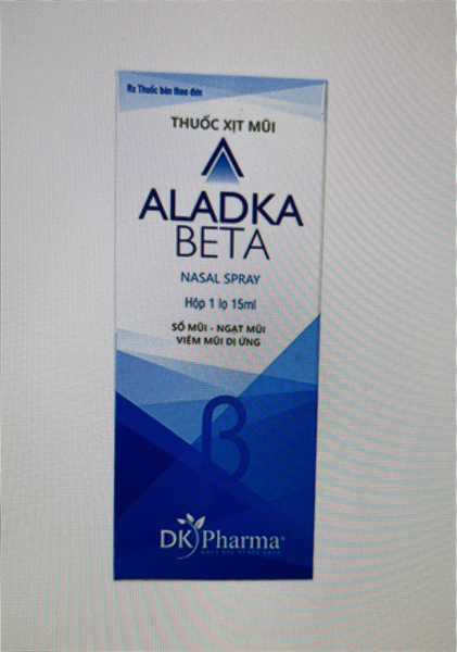 Thuốc xịt mũi Aladka beta 15ml - Dược Khoa (Lọ)