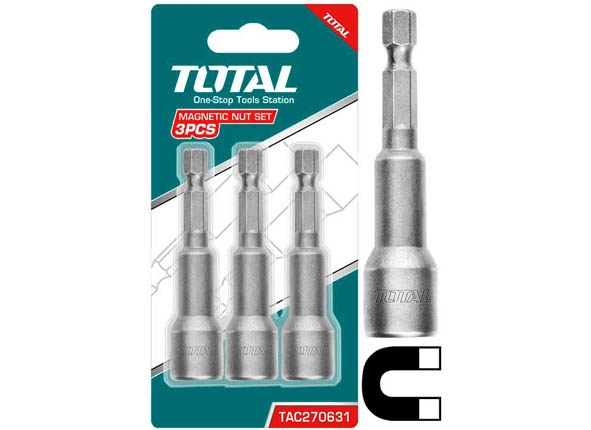 Bộ 3 mũi từ bắn tôn 12mm TOTAL - TAC271231