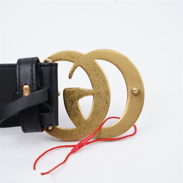 Thắt lưng GG đen bản 4cm dài 92cm (HT)+