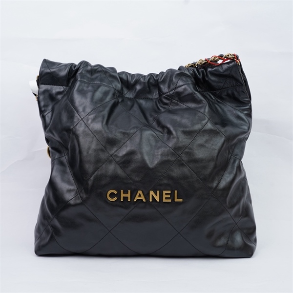 Túi Chanel Hobo đen kèm ví (U427HXL6) sz34 (A-T) KG+