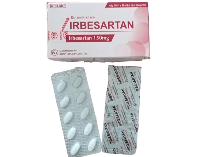 Irbesartan 150mg khapharco (h/100v)