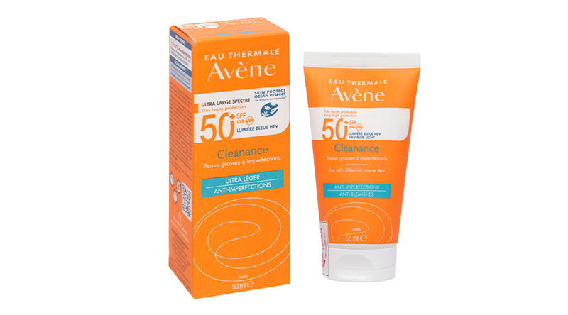 Kem chống nắng Avene Protection Cleanance 50+ 50ml - Pháp