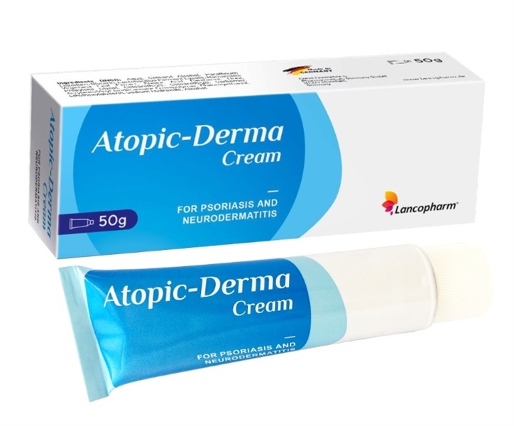 Kem cho người vảy nến, á sừng, viêm da Lancopharm Atopic derma cream 50g - Germany (Tub)