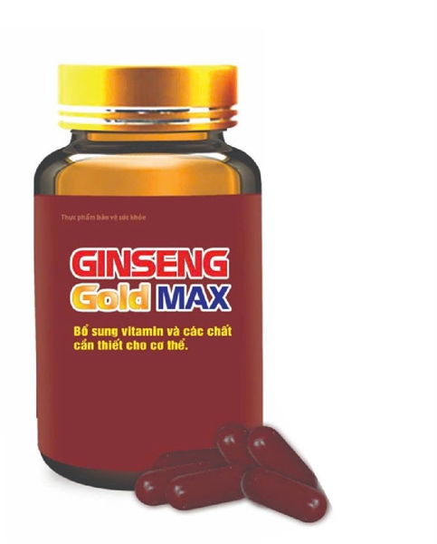 Ginseng gold max (Lọ*30viên) - Golden Health