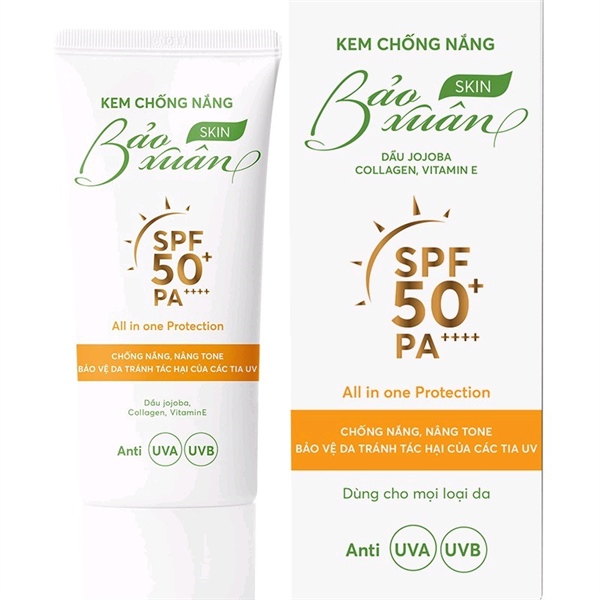 Kem chống nắng Bảo Xuân Skin 70g - PP Ích Nhân